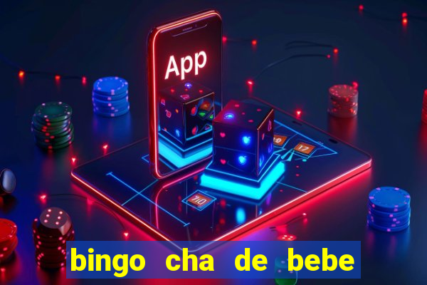 bingo cha de bebe cartelas para imprimir